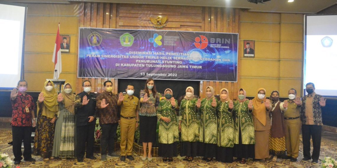 Tekan Angka Stunting di Kabupaten Tulungagung, Tim Riset FKUB Bantu Sinergikan Triple Helix